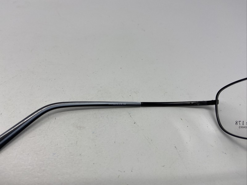 Exclusive 178 Matte Black 52-19-145 Black/Gray Full Rim Eyeglasses Frame GZ34 gallery