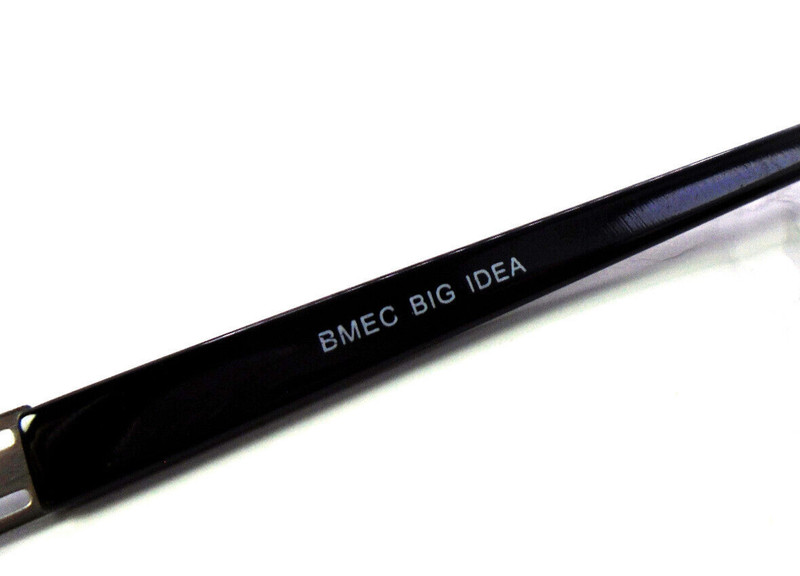 BMEC Big Idea Gunmetal 54-17-145 Rectangle Mens Eyeglasses Frames gallery