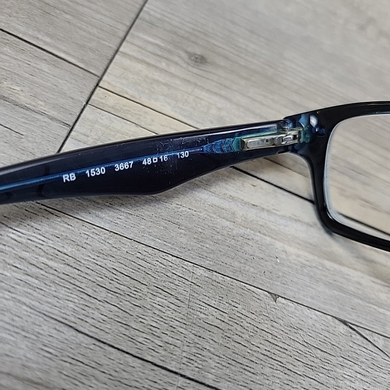Ray-Ban RB1530 3667 Eyeglasses Blue Full Rim Kids Frames Only 48-16-130 gallery
