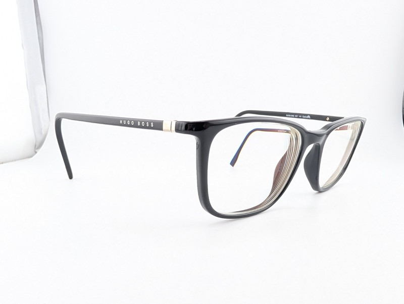 Hugo Boss Eyeglasses Frames Only, BOSS 0962 807, 53-18-145, Black gallery