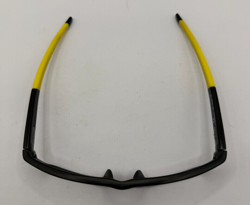 OAKLEY FRAMES ONLY EYEGLASSES CROSSLINK OX8037-1852 BLACK YELLOW 52-18-135 gallery
