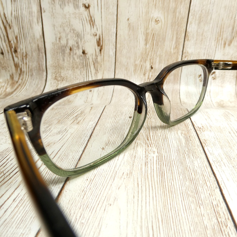 Warby Parker Brown Green Fade Eyeglasses FRAMES ONLY - Lawrence M723 52-16-145 gallery