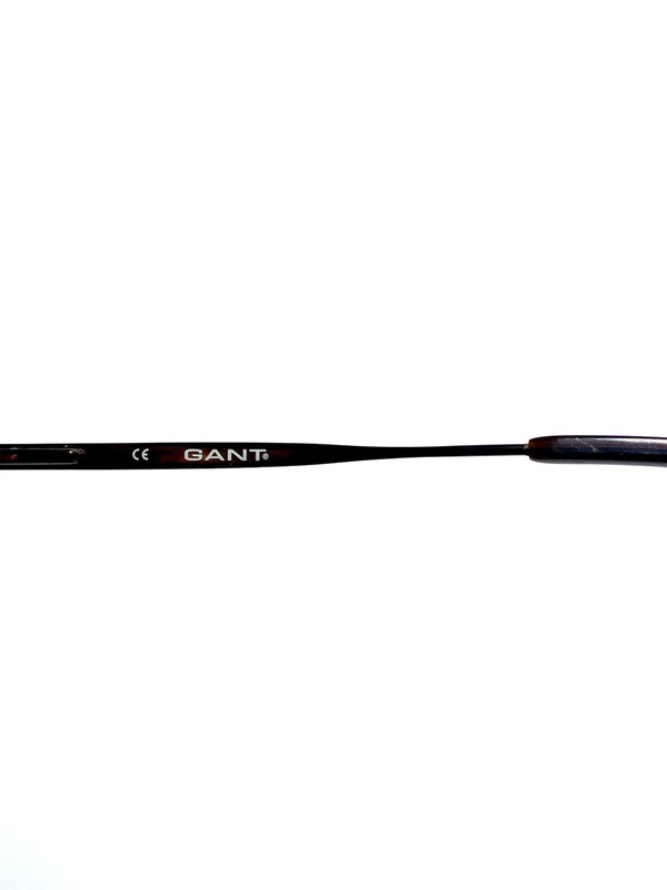 New Gant Brown Gold Metal Rectangular Glasses Wetlands CBRN 53 17 140 gallery