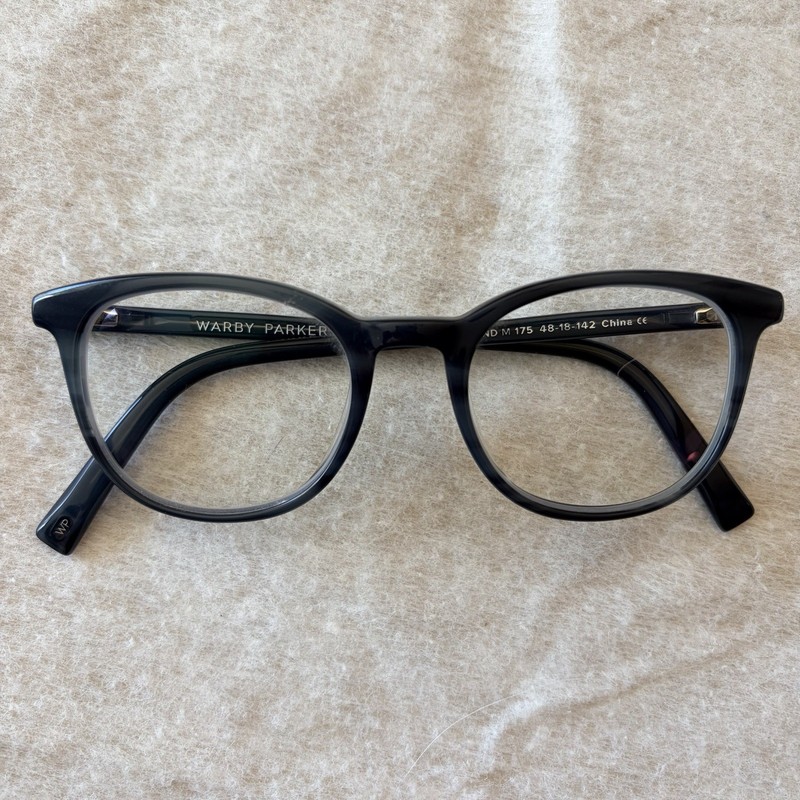 Warby Parker Durand M175 Pacific Blue Gray Eyeglasses 48-18-142 Frames gallery