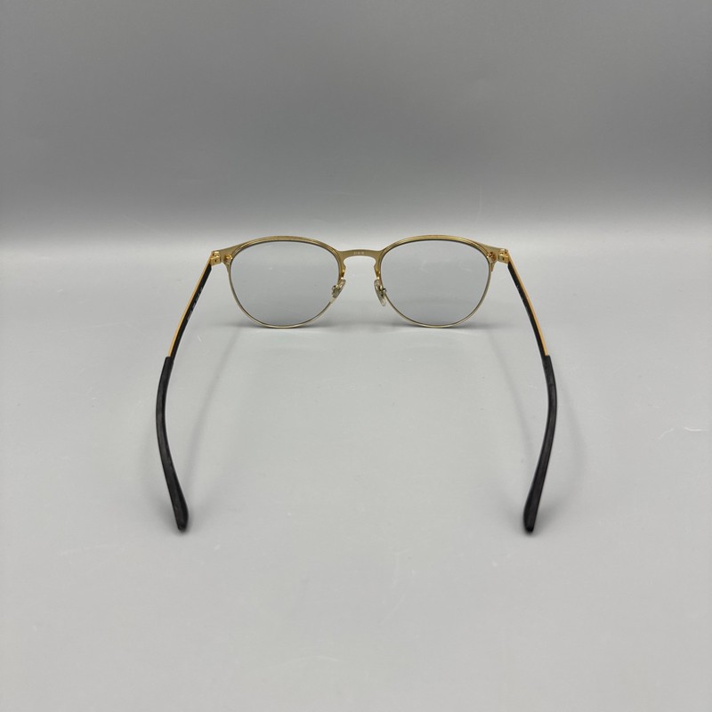 Ray-Ban Eyeglasses RB6375 2890 Round Black Gold 51-18-145 Clubmaster FRAMES ONLY gallery