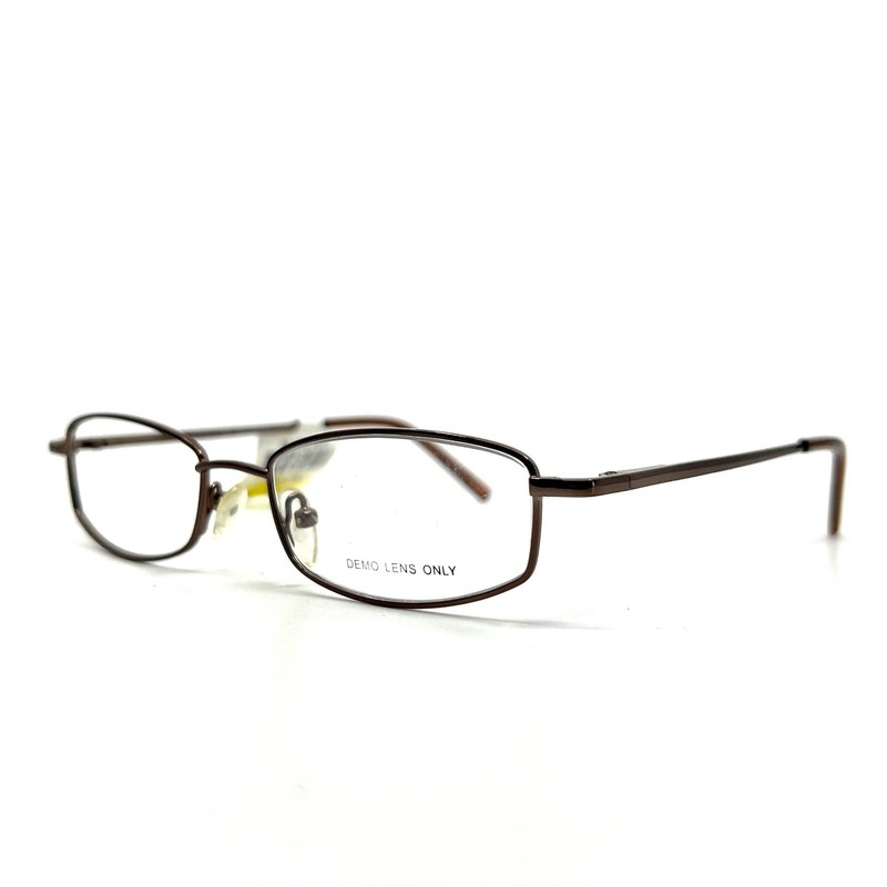 WM1017 BR Eyeglasses Frames brown Rectangular Full Rim 50-18-135 gallery