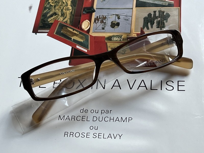 New Authentic VERA WANG Eyeglasses V182 50/16/130 Gray Crystal Frame