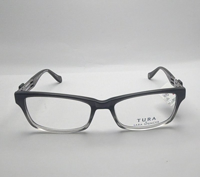 Tura Lara Spencer LS117 GRY 54/17 140 Gray Rectangular Full Women Frames 5132