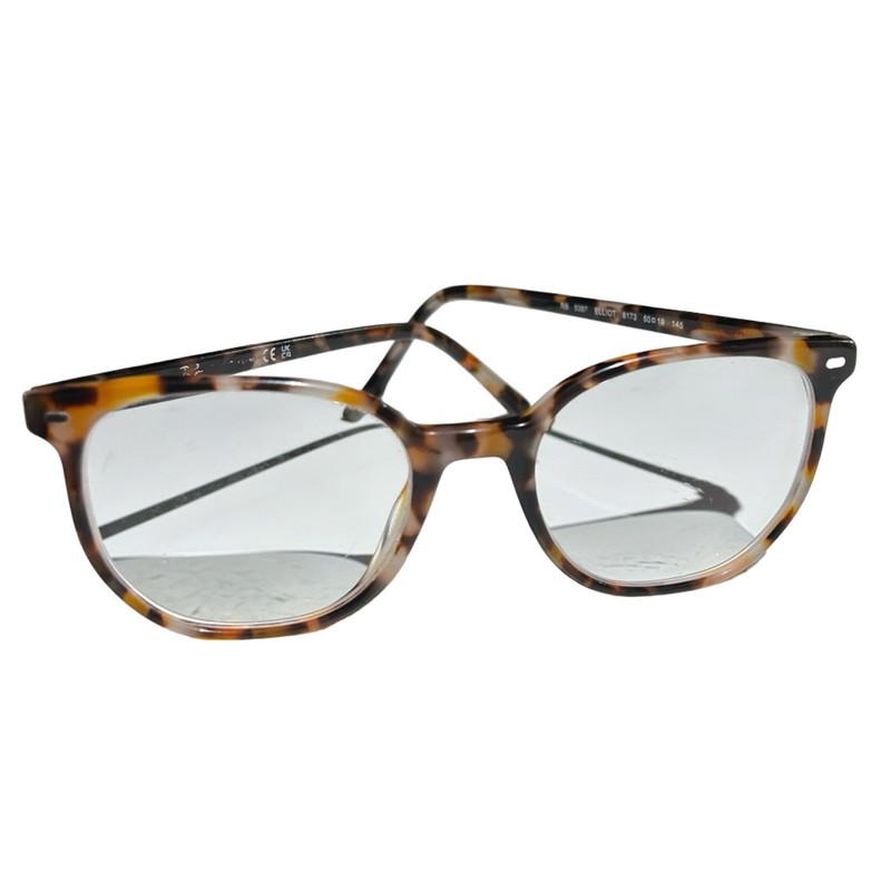 Ray-Ban Eyeglasses Frames W/ Lens RB 5397 Elliot 8173 50-19-145 Brown Havana