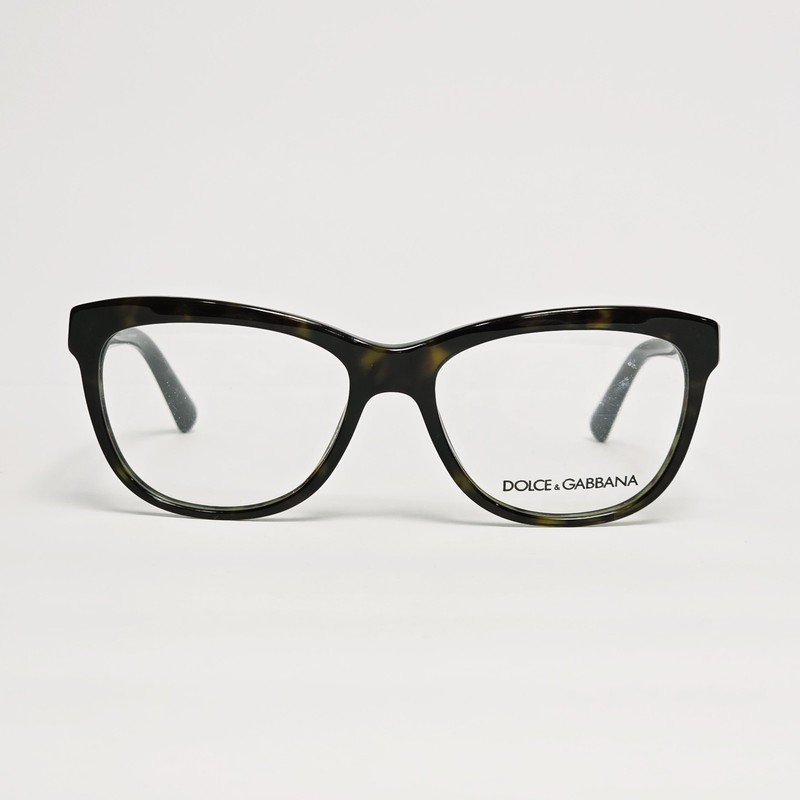 Dolce & Gabbana DG 3244 Women’s Glasses in Dark Tortoise w/ Gold | Size 53mm
