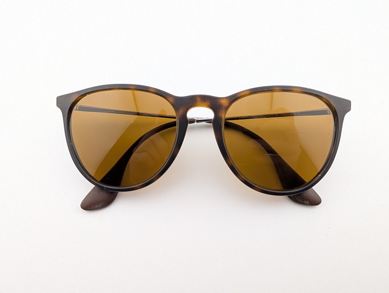 Ray Ban Eyeglasses, Frames Only, RB 4171 ERIKA 865/13, 54-18-145, 3N, Brown