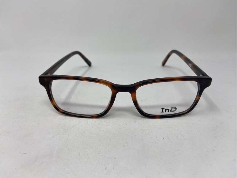 InD EYEWEAR 360 C2 52-18/145 GLOSSY TORTOISE EYEGLASSES FRAME HE21
