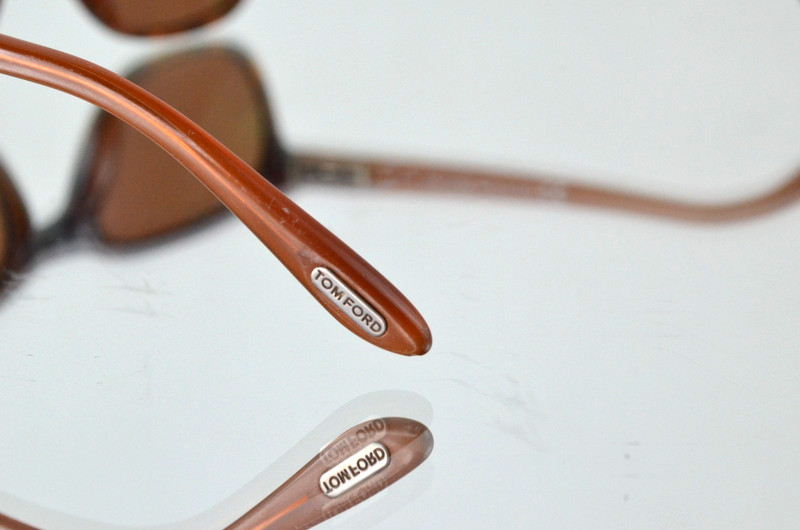 RARE Tom Ford "Benedict" Sunglasses/Eyeglasses Plum Tortoise/Gold Italy TF520 gallery