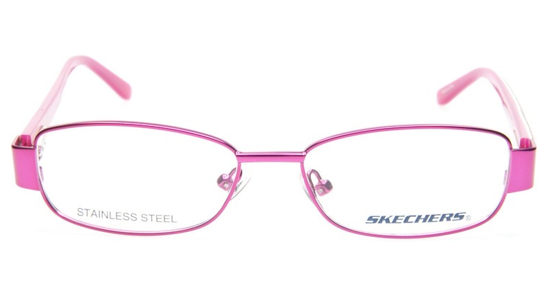 NEW SKECHERS Girl's SE 1598 076 MATTE FUXIA EYEGLASSES GLASSES 47-17-130 B26mm gallery