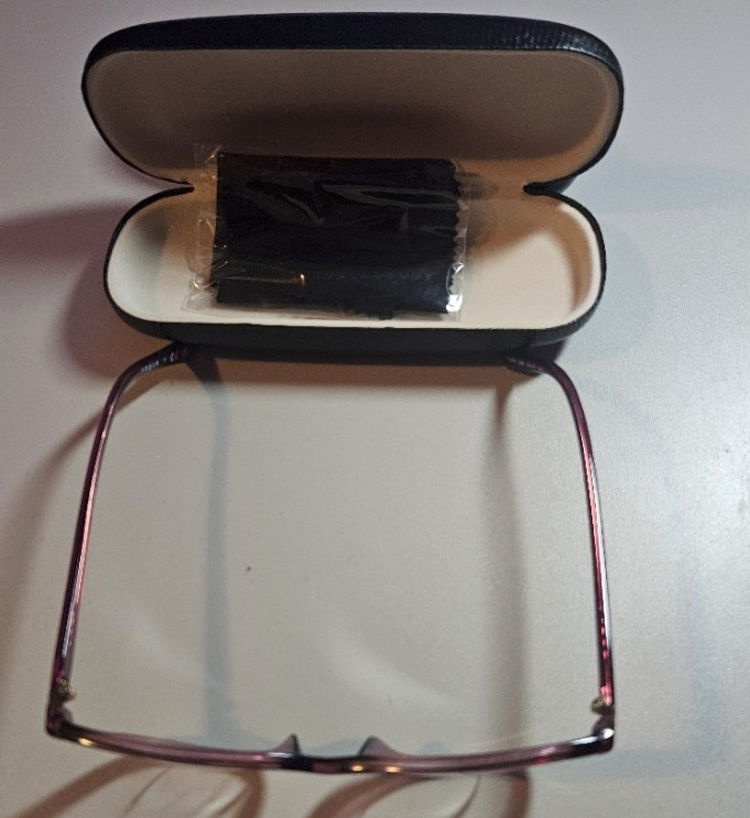Vogue VO 5378 2909 Plum Crystal Eyeglasses Frame 53-16 Chic Optical gallery