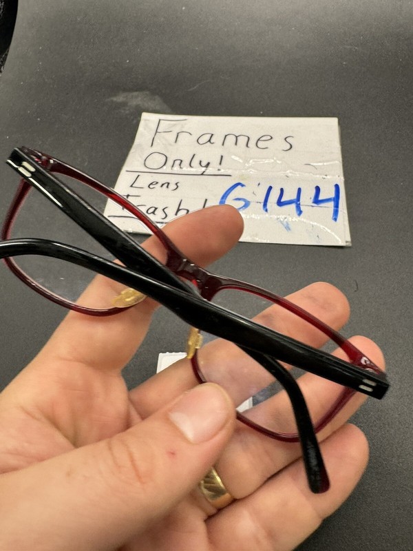 Inface Danish Design if 9307-977 Red Transparent EYEGLASSES FRAME 48-17-135mm gallery