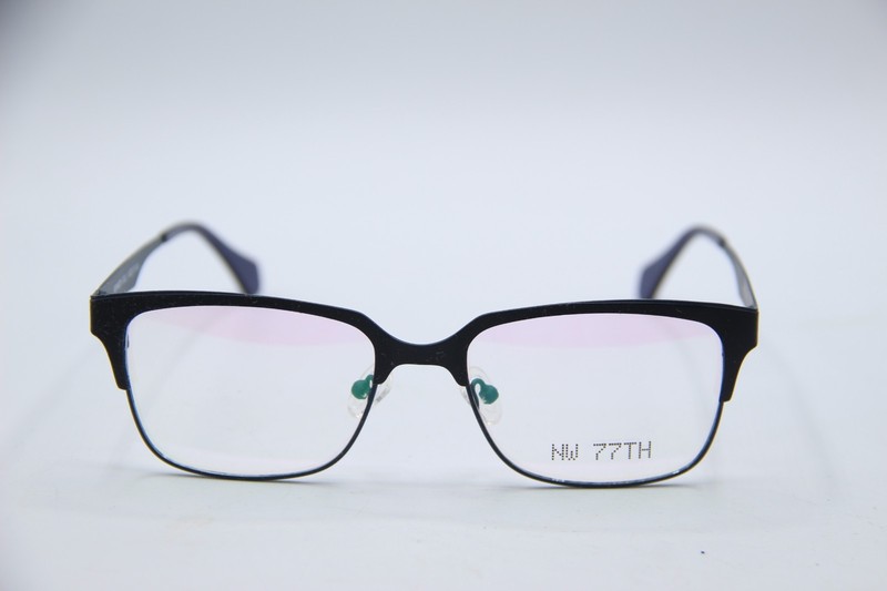 NEW NW 77TH KENNEDY COL.1 MATTE DARK NAVY BLK AUTHENTIC EYEGLASSES W/CASE 52-17 gallery