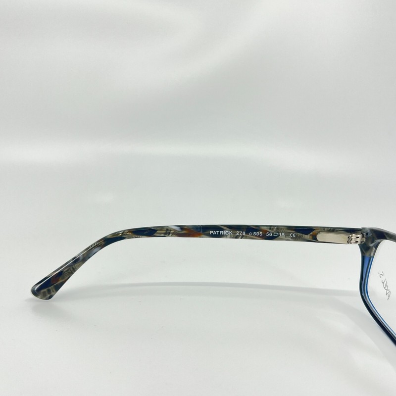 AXEL S. Eyeglasses Patrick 278 C 595 Blue Brown Rectangular Frames 56[]15 140 mm gallery