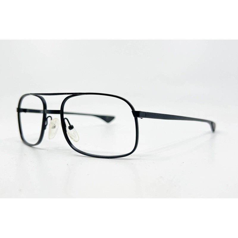 ArtCraft Eyeglasses Mens Black Navigator Double Bridge USA DR 55-18 140
