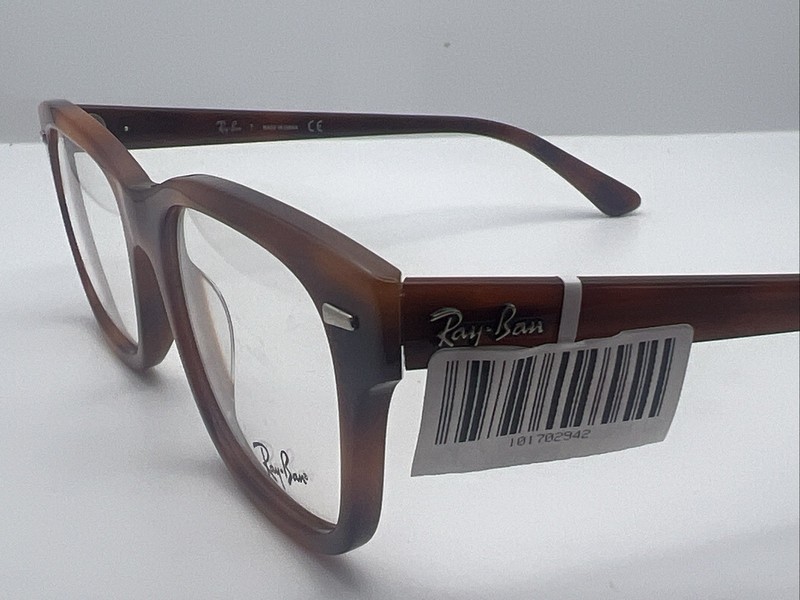 RAY-BAN RB 5383 5944 54/19 150 Havana Brown Eyeglass Frames 2336 gallery