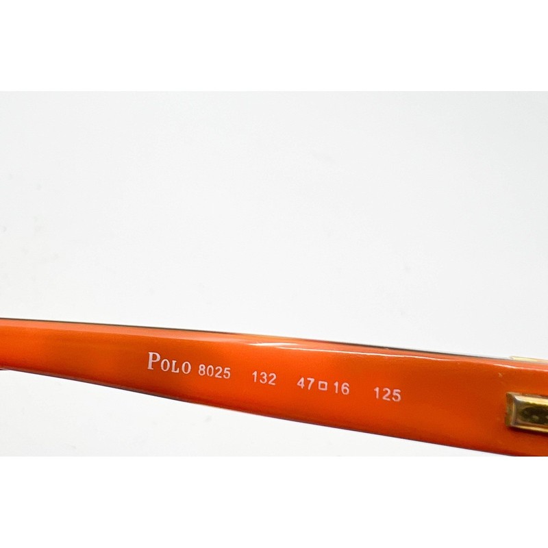 Polo Ralph Lauren 8025 132 Eyeglasses Frames Brown Tortoise Orange 47-16-125 gallery