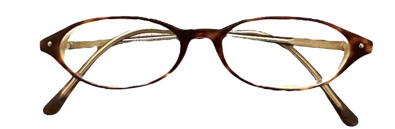 Dolabany Eyeglass Frame Kate 49-18-140 Amber/Taupe
