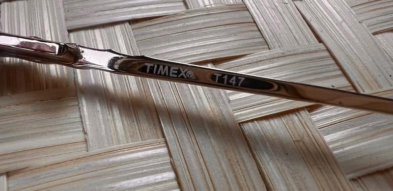 Vintage Timex Eyeglasses Frame 51-18 Brown Metal Oval RX 80s 90s gallery