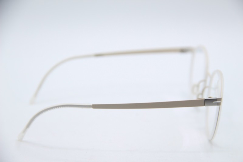 NEW LOOL BEVEL WHCL WHITE CLOUD GUNMETAL AUTHENTIC FRAMES EYEGLASSES 49-21 gallery