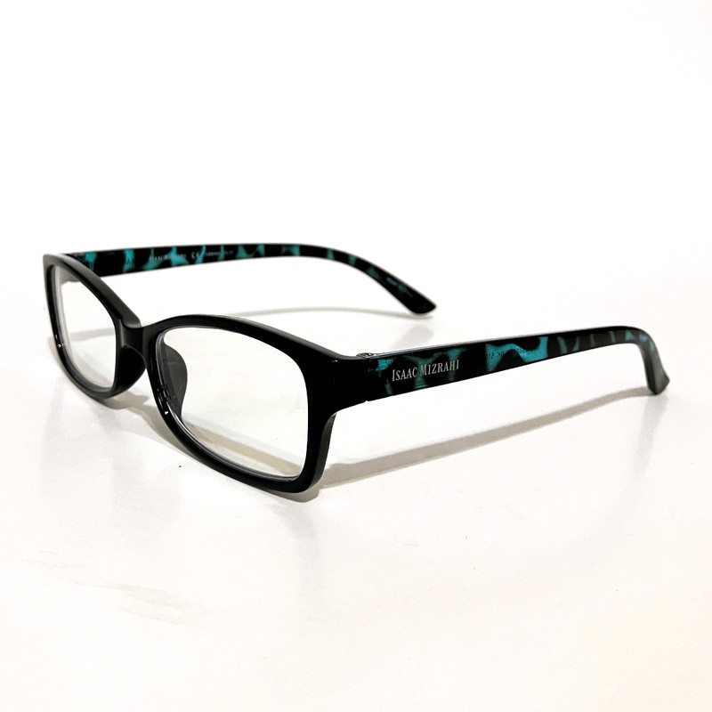 Isaac Mizrahi Frames IM31298B000 51[]16 - 139mm Black Teal Rectangle gallery