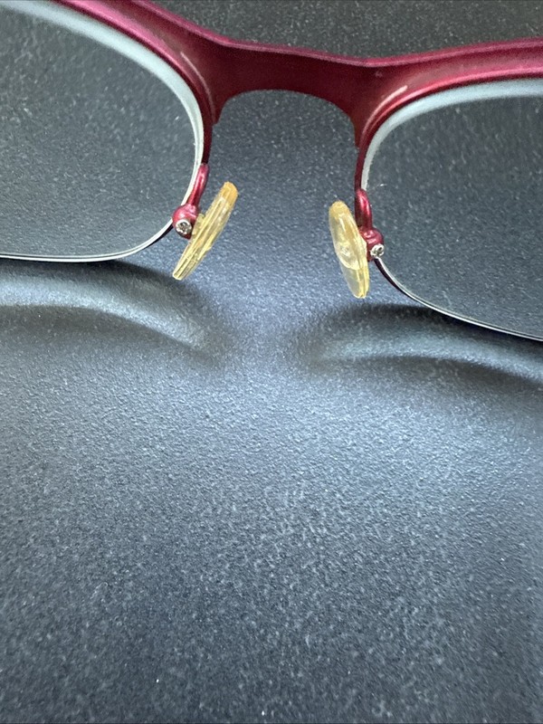 Wittnauer Tatiana Eyeglasses-Frames Only -Black/Red 54-16-135-Fast Shipping gallery