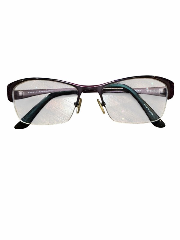 Wittnauer Luciana Purple/Gunmetal Eyeglasses 53-18-140