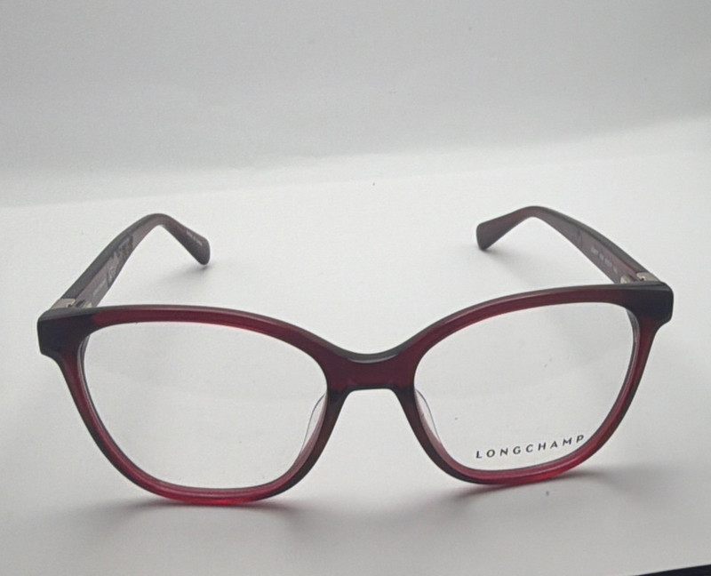 Longchamp LO2677 519 51/17 140 Red Plastic Full Rim Eyeglass Frames Women 5082