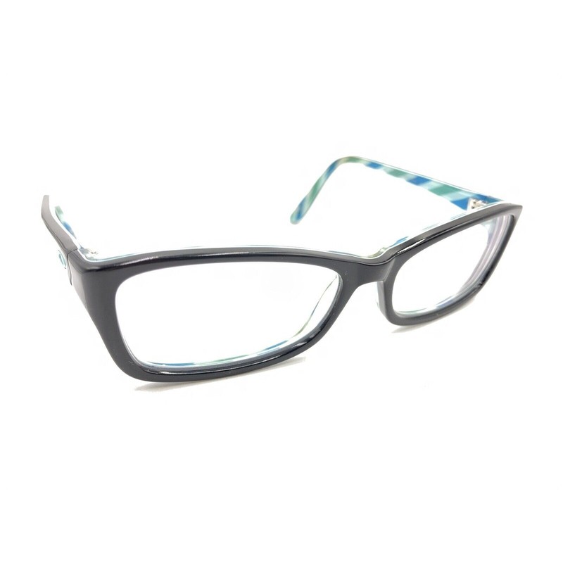 Oakley Short Cut OX1088-0453 Black Cosmo Teal Blue Eyeglasses Frames 53-15 139