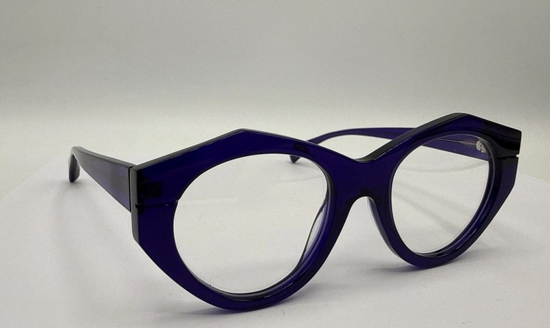 Jacques Durand Purple Ile Madame 301-084 Eyeglasses 47-20.5-151 Made In Italy