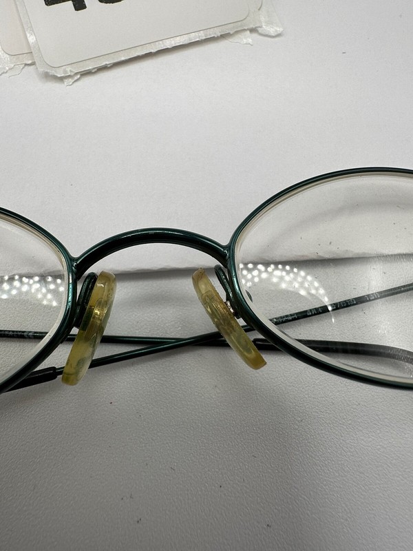 Vogue VO3243 482 Oval Eyeglasses Frame Black Flex Italy 47-19-140 Used gallery