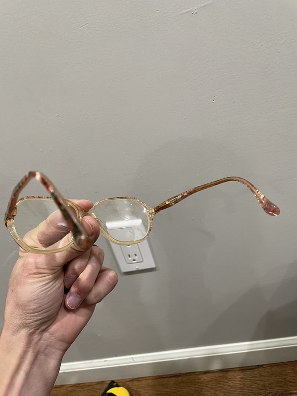 Pair of Vintage Welling Eyewear 135 Eye Glasses Frames gallery