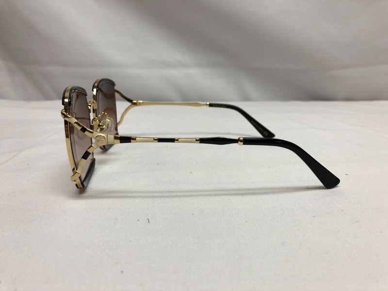 Authentic Gucci Women's Sunglasses GG 0593 tortoiseshell Gradient Lens 59mm New gallery
