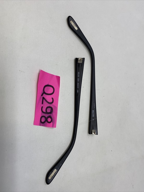 Temple Arm Replacement PARTS MILIVIM MIL30 01 145mm Matte Black Q298 gallery