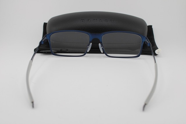 NEW OAKLEY OX3232-0454 BASE PLANE MIDNIGHT BLUE GREY AUTHENTIC EYEGLASSES 54-17 gallery