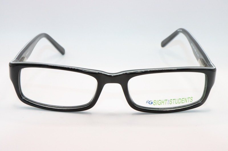 NEW SIGHT FOR STUDENTS SFS26 BLACK RACER AUTHENTIC DESIGNER EYEGLASSES 47-16 gallery