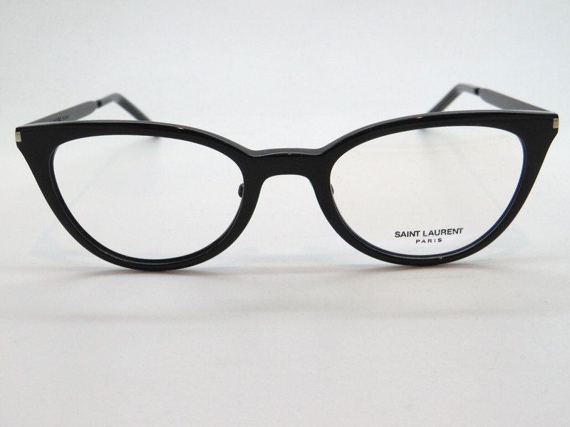 SAINT LAURENT SL264 001 Black Cat-Eye Authentic 49mm Eyeglasses gallery