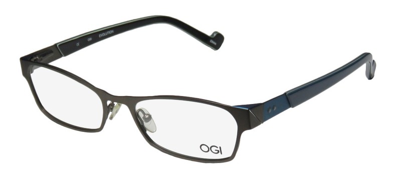 NEW OGI 3065 EYEGLASSES 52-17-135 RECTANGULAR MULTI-COLOR METAL & PLASTIC