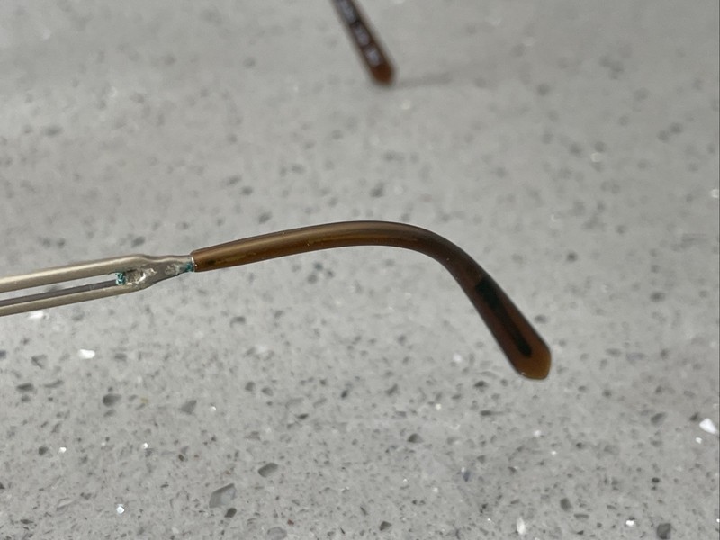 Alfred Sung Italy BRZ CEN 50-19-130 Metal Full Rim Eyeglasses Frames ONLY Bronze gallery