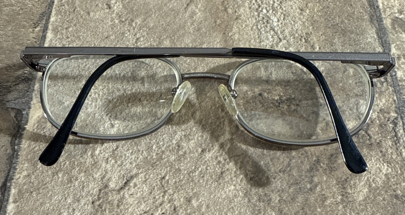 Titmus BC104A Eyeglasses Safety Frame Gunmetal Flex Hinges 52-22-130-38mm G24 gallery
