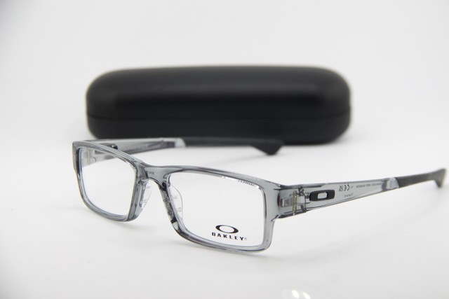 NEW OAKLEY OX8046-0353 AIRDROP GREY SHADOW BLACK AUTHENTIC EYEGLASSES 53-18 K1