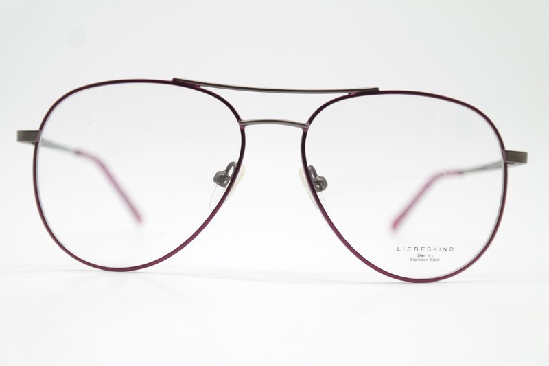 Glasses LIEBESKIND 11026 Copper Metallic Oval Eyeglass Frame New
