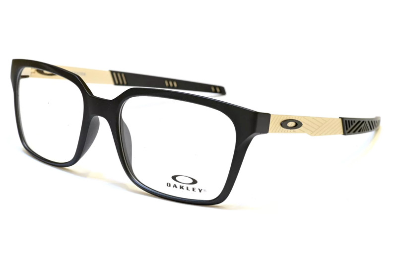 New OAKLEY Eyeglasses DEHAVEN OX8054-0455 55-18 136 Matte Black & Gold Frames