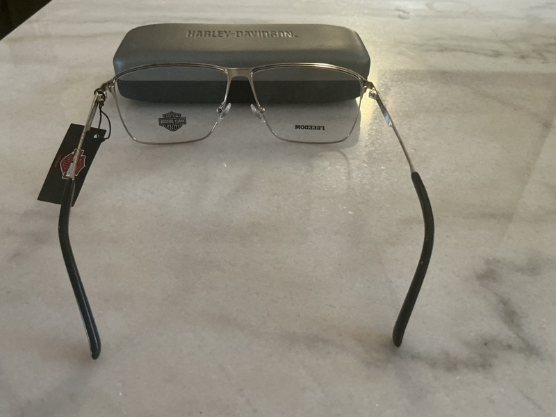 Harley Davidson HD9017 032 Gold Metal Optical Eyeglasses Frame 60-12-145 gallery