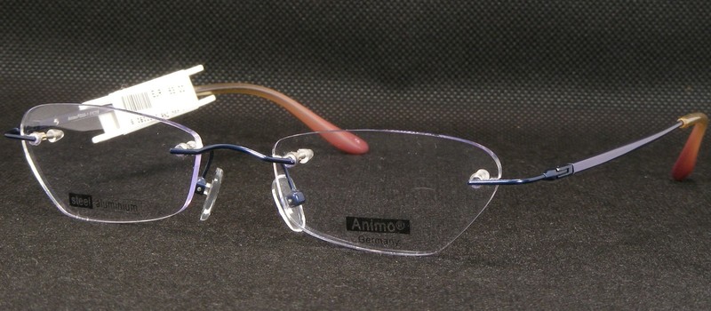 Animo D55-1 A17 Blue /Lilac UNIQUE RARE EYEGLASSES GLASSES 51-19-138mm Germany