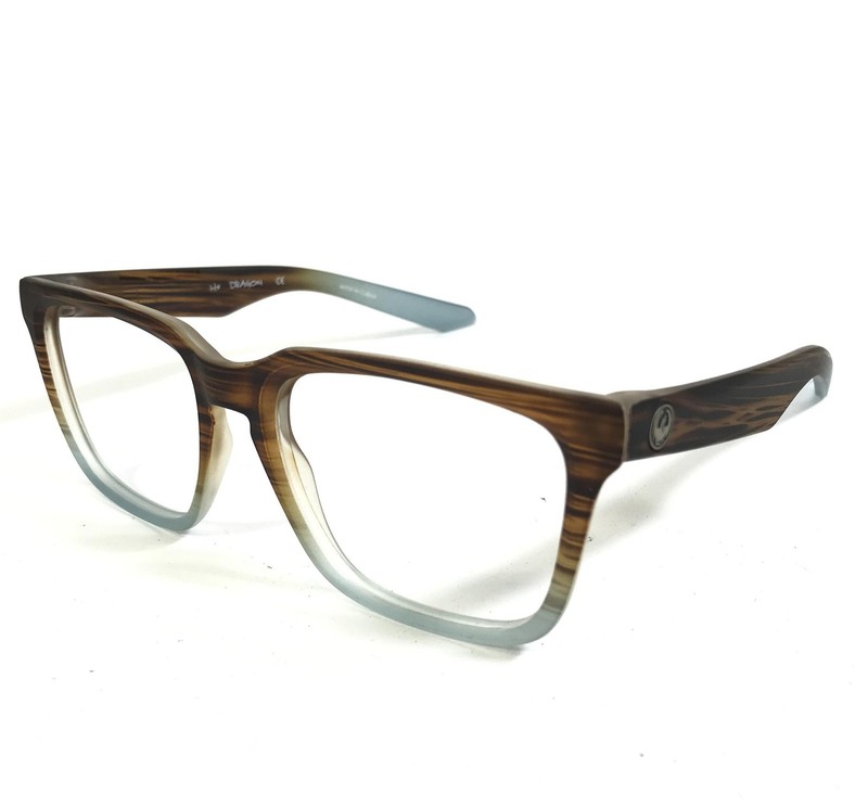 Dragon Eyeglasses Frames BAILE LL ION 440 Brown Blue Ombre Full Rim 54-19-145